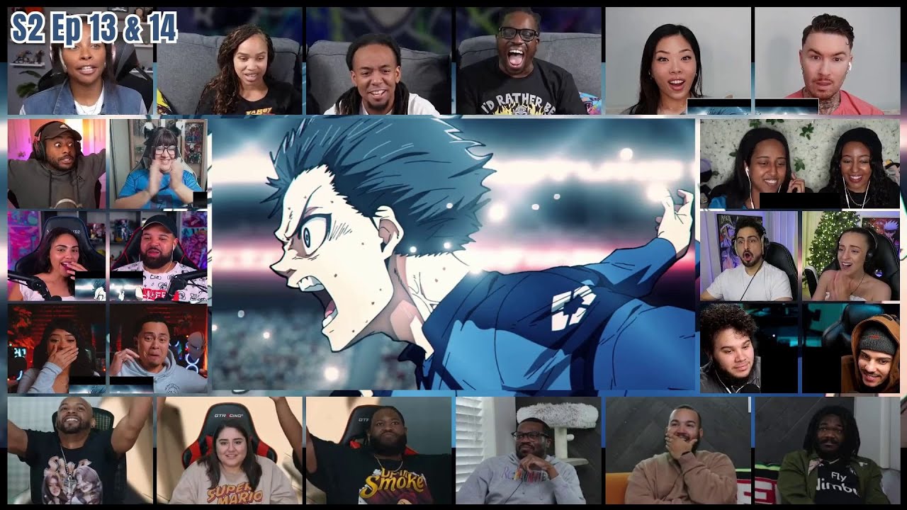 Blue Lock Season 2 Episode 13 - 14 Reaction Mashup | FINALE