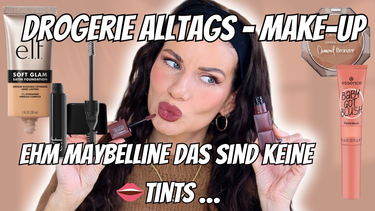 DROGERIE 🍁MAKE-UP NEUHEITEN | Maybelline Teddy LIP TINTS | Elf | Essence liquid eyeshadow