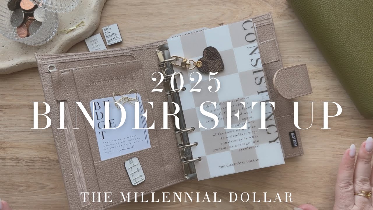 2025 Binder Set Up | RESET | 2025 New Year’s Day | Cash Budgeter