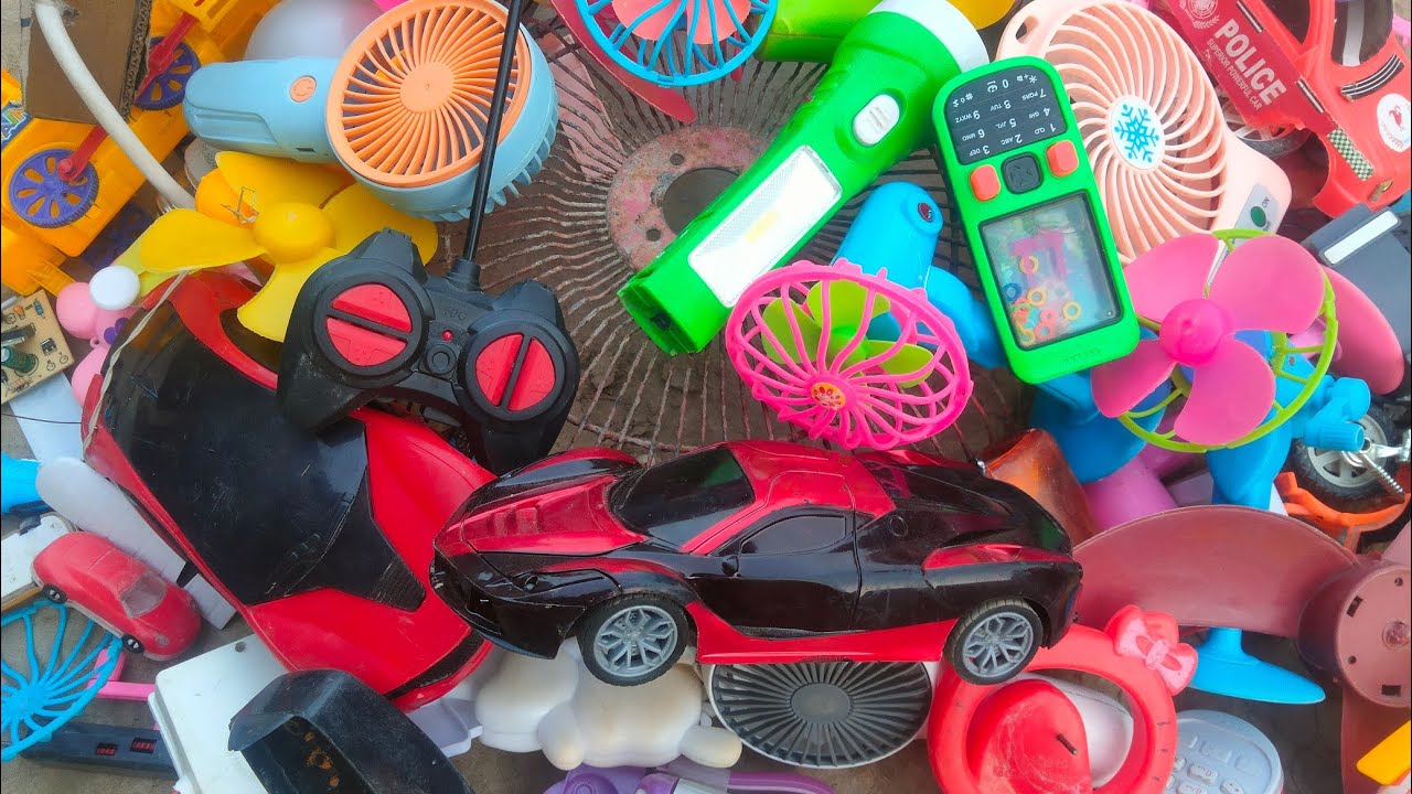 How To Make Awesame Ideas Using Dc Motor Fan / Breaking And Opening Toys  / @Miniinventions1 