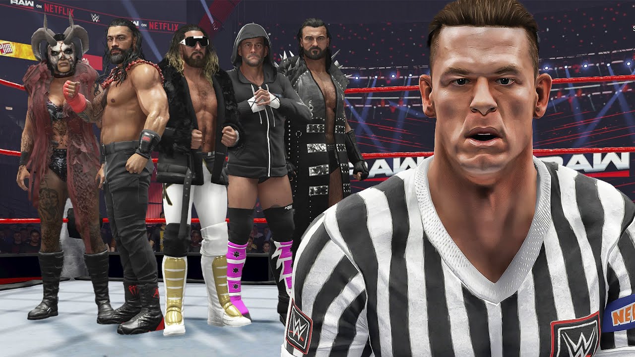 ARBITRÉ TODAS LAS LUCHAS del ESTRENO de RAW en NETFLIX