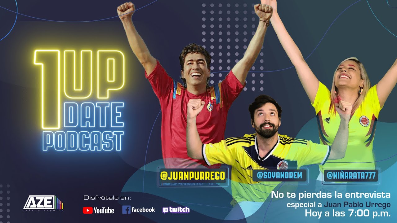 Conoce todo de la nueva serie Goles en contra con Juan Pablo Urrego | #1upDate Cap 28