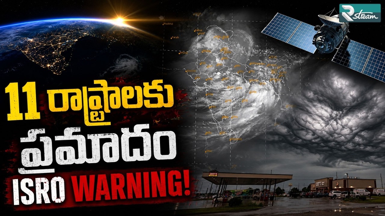 Indian Monsoon Explained | ISRO Warning | IMD Issues Red Alerts | Clouds Over India | R Stream