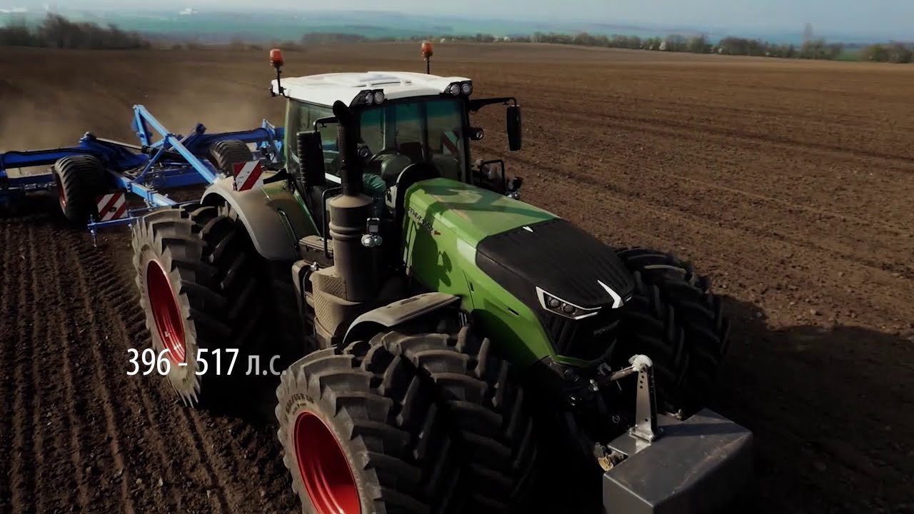 Обзор трактора Fendt 1000 Vario