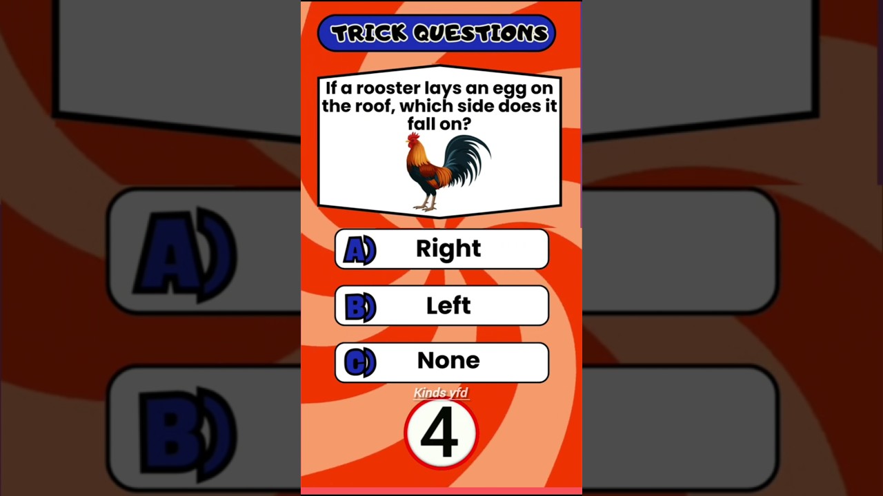 Trick Question to Quiz game Part-2 
