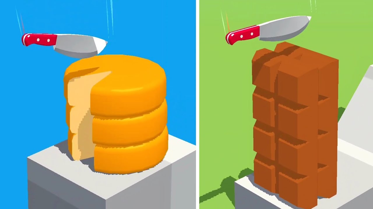 Slice It All Gameplay! Satisfying and Relaxing ASMR Slicing Gameplay Video NEW UPDATE