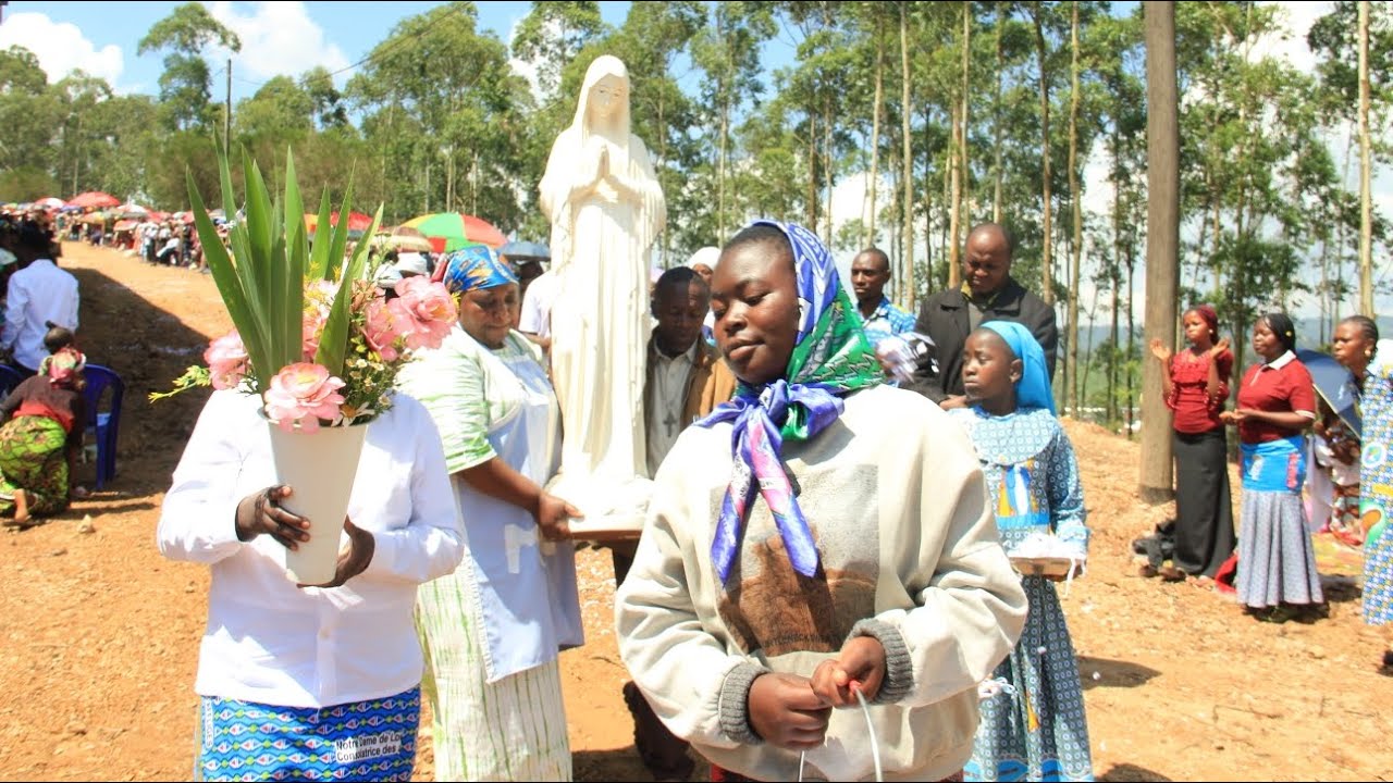 Notre Dame de Lourdes vénérée à MCA-Vuhira : A l’occasion l’Abbé Mahamba préside la Sainte Messe 