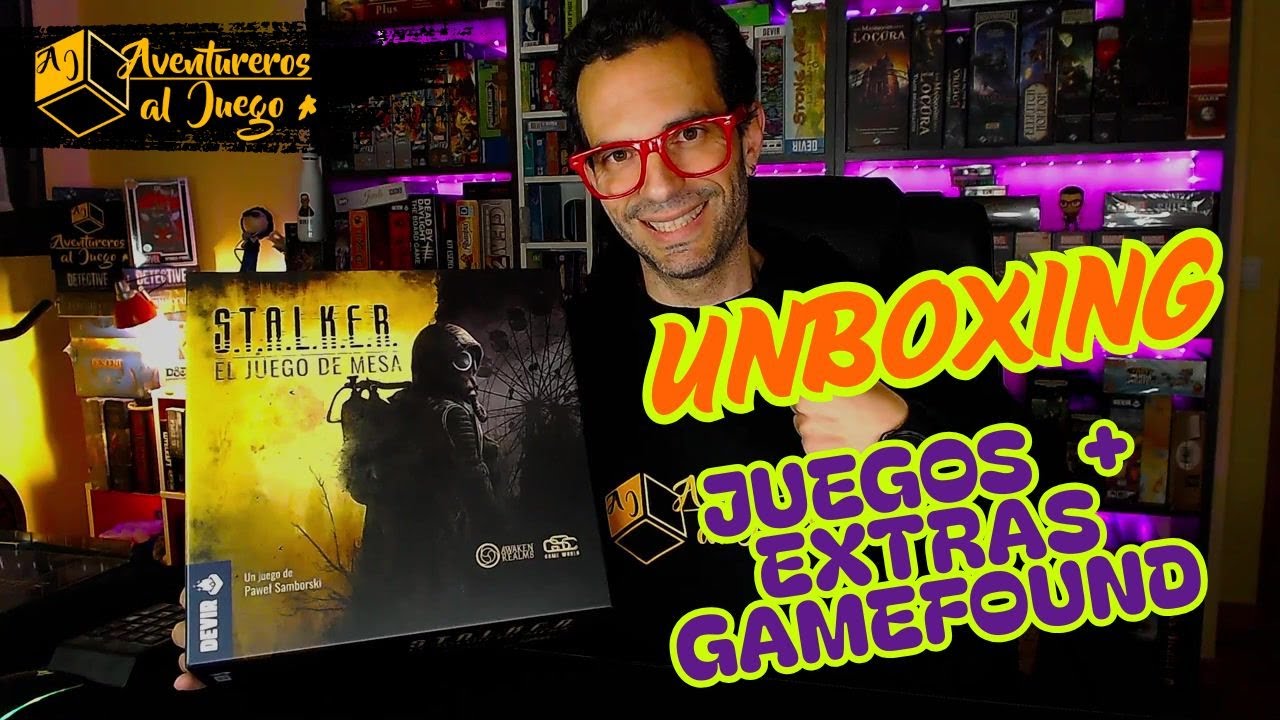 STALKER UNBOXING con material extra de Gamefound