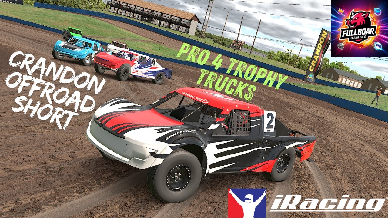 Pro4 Trophy Trucks at Crandon Offroad Short Course.