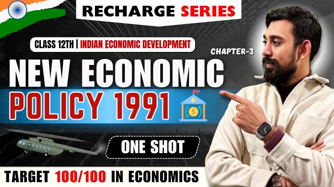 Recharge Chapter 3 | Indian eco | Class 12 | Boards 2025