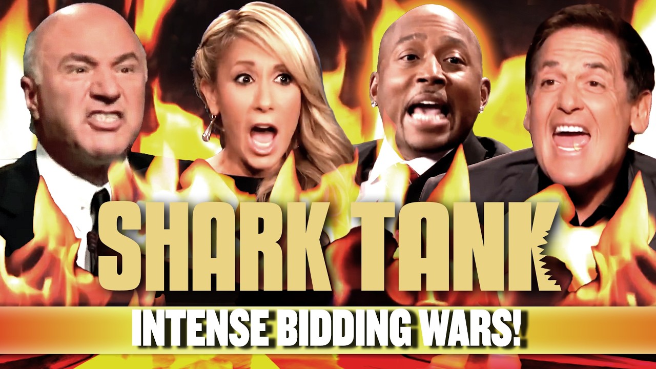 The Most INTENSE Bidding Wars 🔥🦈 | Shark Tank US | Shark Tank Global
