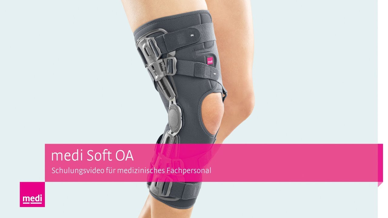 medi Soft OA Knie-Softorthese anlegen | Anleitung f&uuml;r medizinisches Fachpersonal