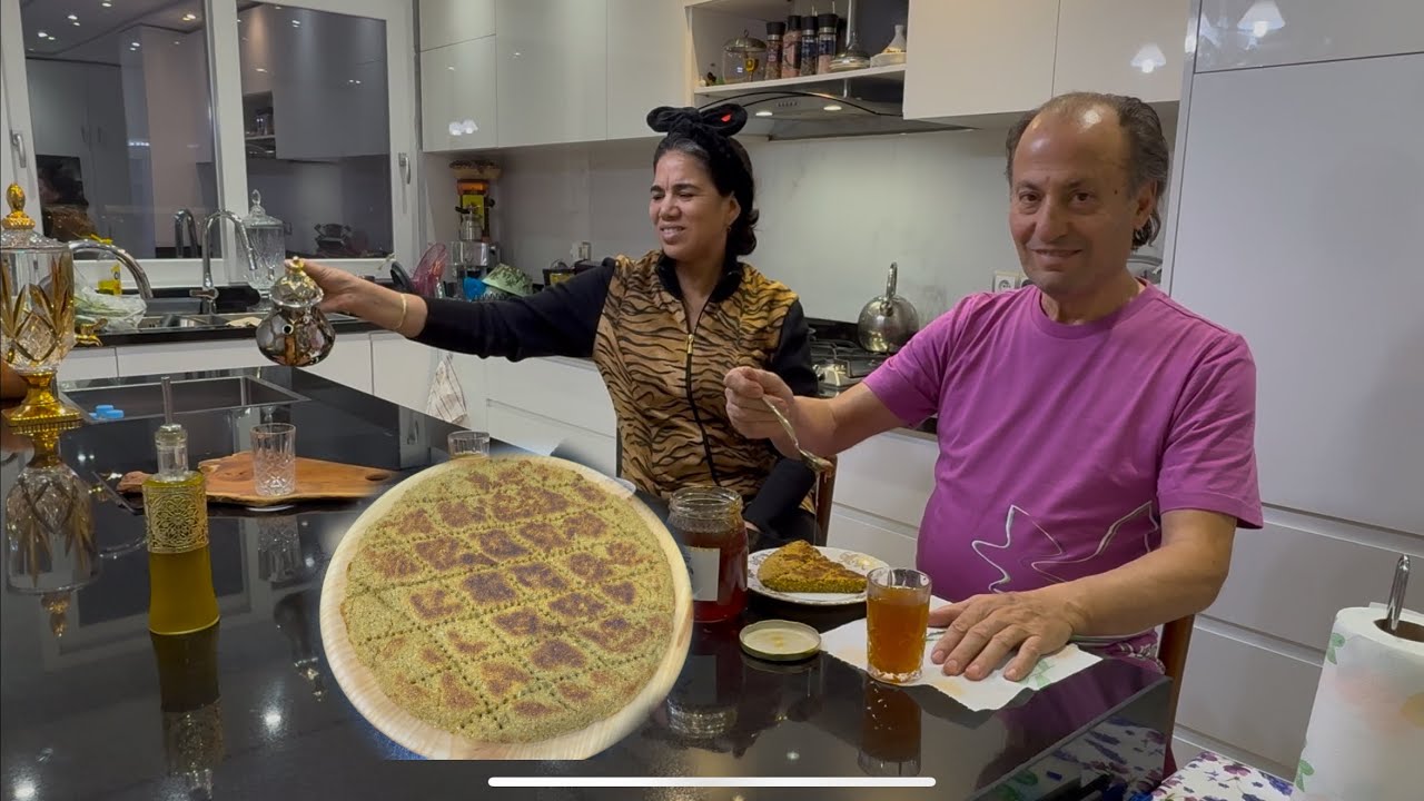 حرشة الذرة والشعير بمرصيطة ومرددوش للفطور أو الكوتي جد صحية في البرد👌