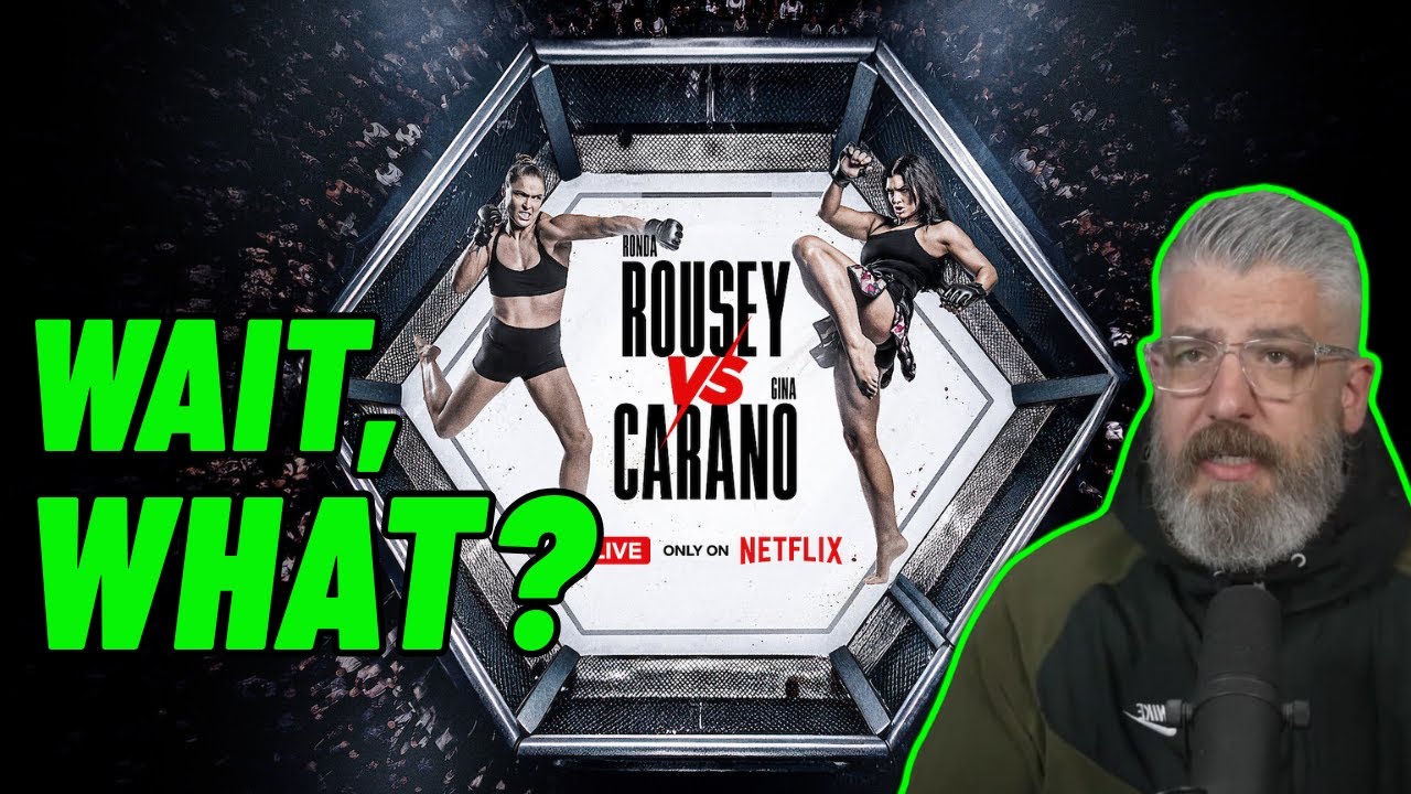 RONDAY ROUSEY vs. GINA CARANO OFFICIAL FOR NETFLIX | Luke Thomas REACTS
