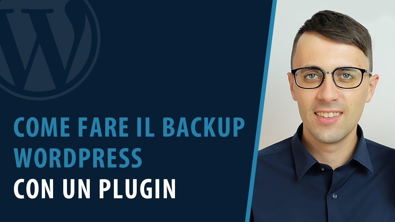 Come fare backup WordPress con un plugin 👌
