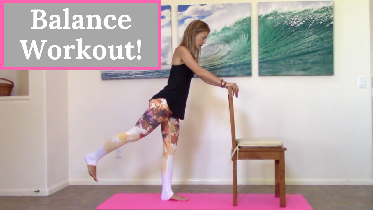 Balance Exercises - 10 Minute Home Workout to Improve Balance