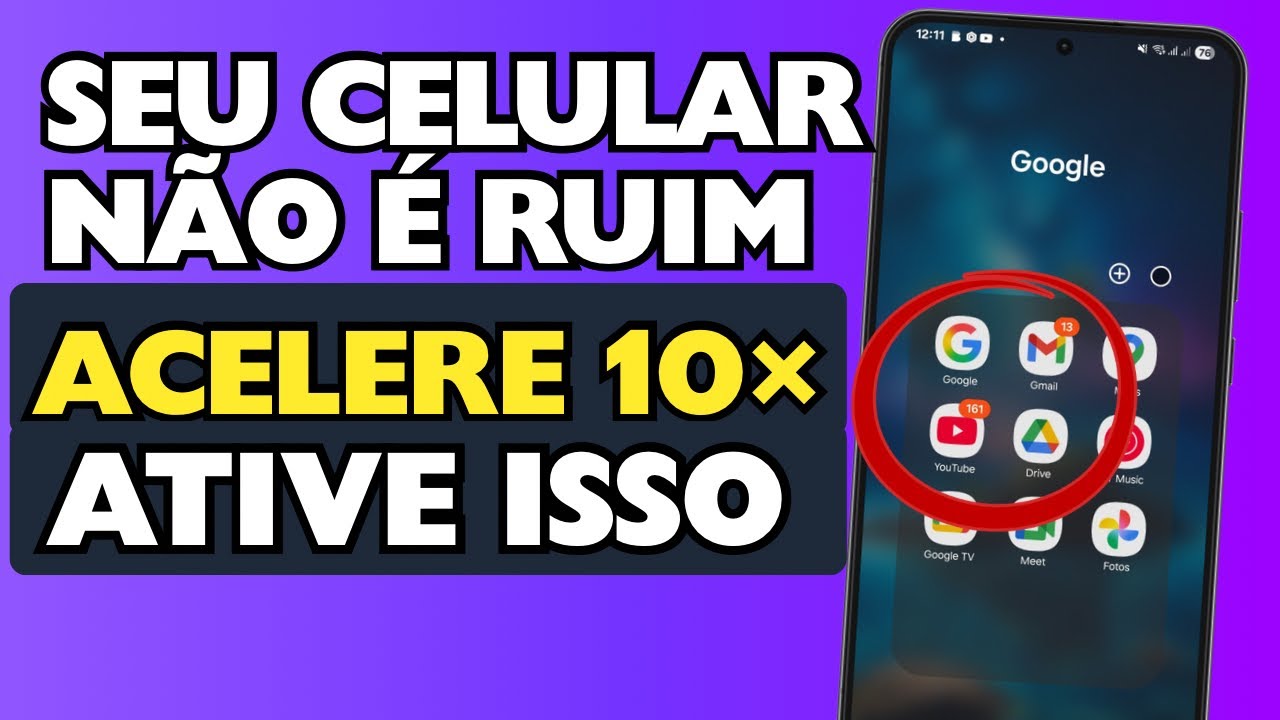 Seu celular não é lento você deve ativar ativar essa função para acelerar até 10x ele…