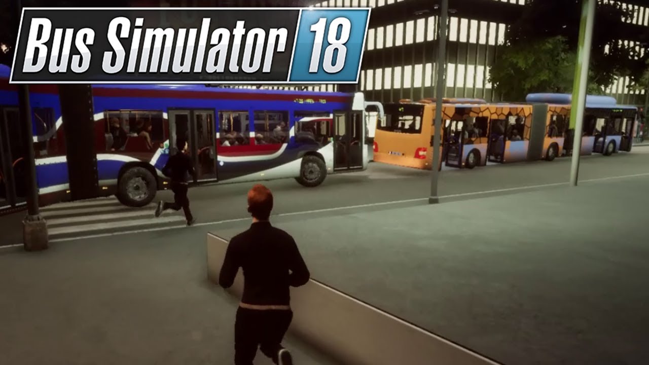 Die Gelenkbus Challenge   Bus Simulator 18 Multiplayer