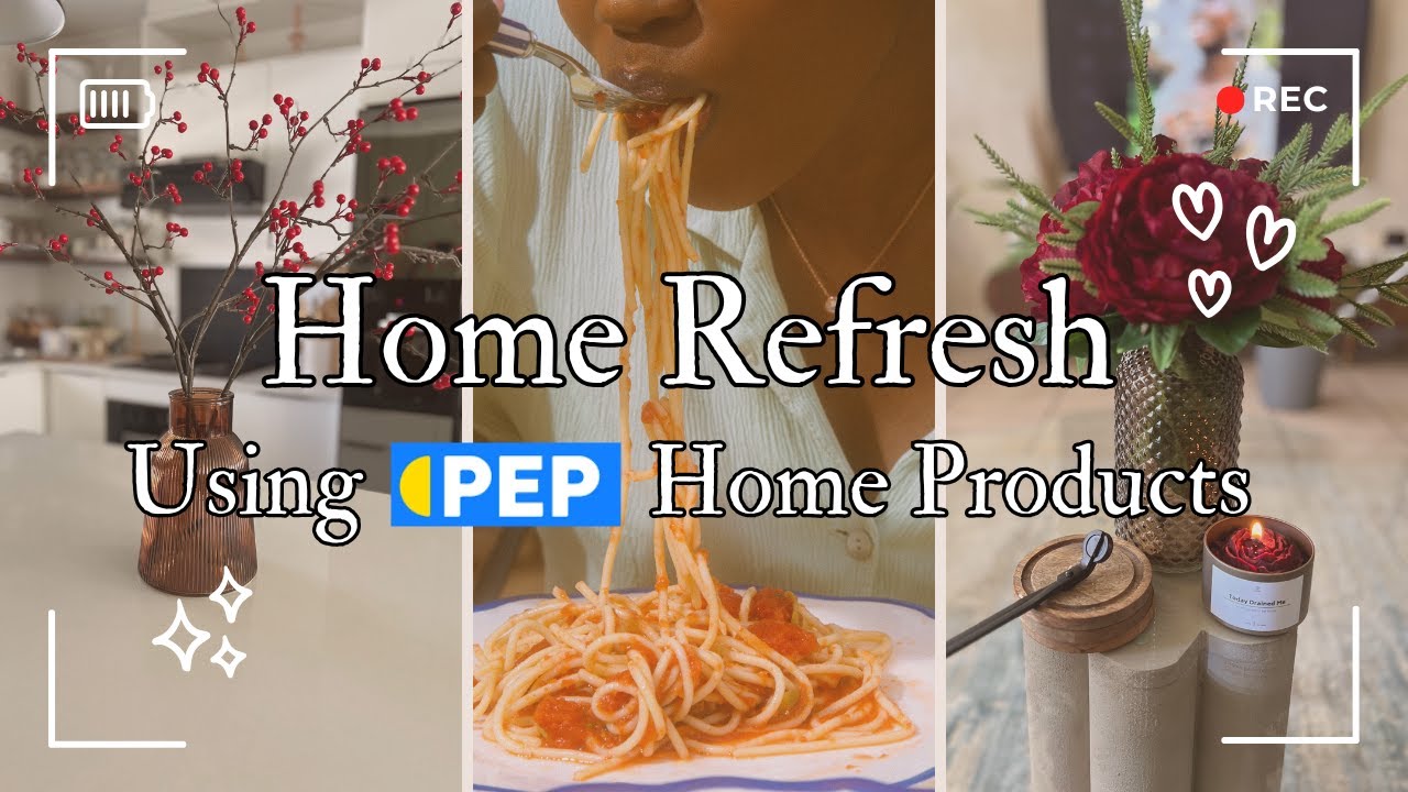 Home Refresh Using Pep Home Products & Launching A Business In 2025 | SA Youtuber