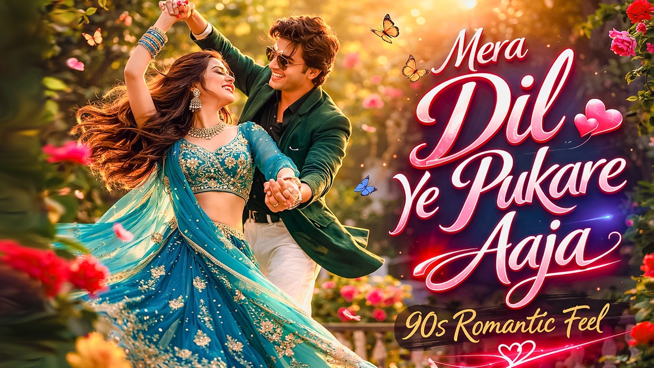 Mera Dil Ye Pukare Aaja 💖 | (OLD 90s Romantic Love Song) | Heart Touching Bollywood Style Song