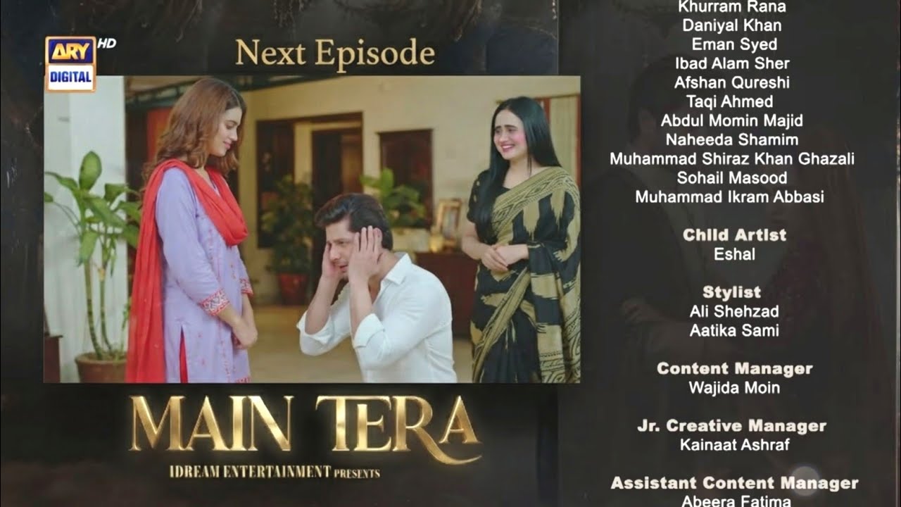 Main Tera Episode 10 | Teaser | Ghana Ali|  Yusra Irfan | Arez Ahmed | Drama teaser Review 