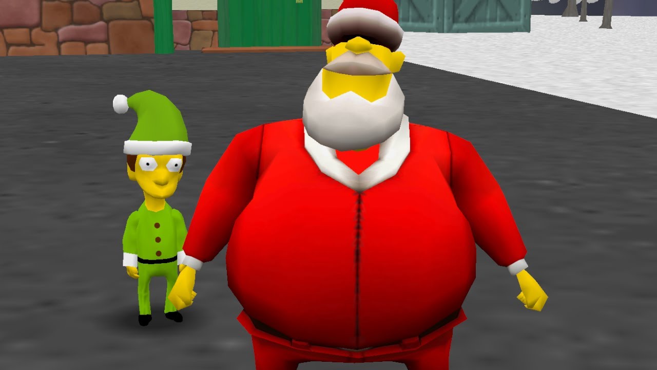 The Simpsons Hit & Run - The Giant Snowglobe Mod