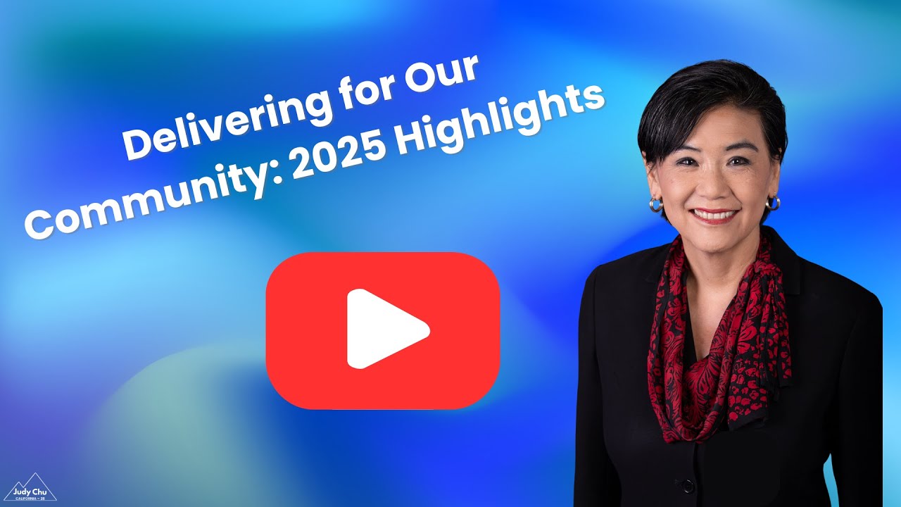 Happy New Year from Rep. Judy Chu