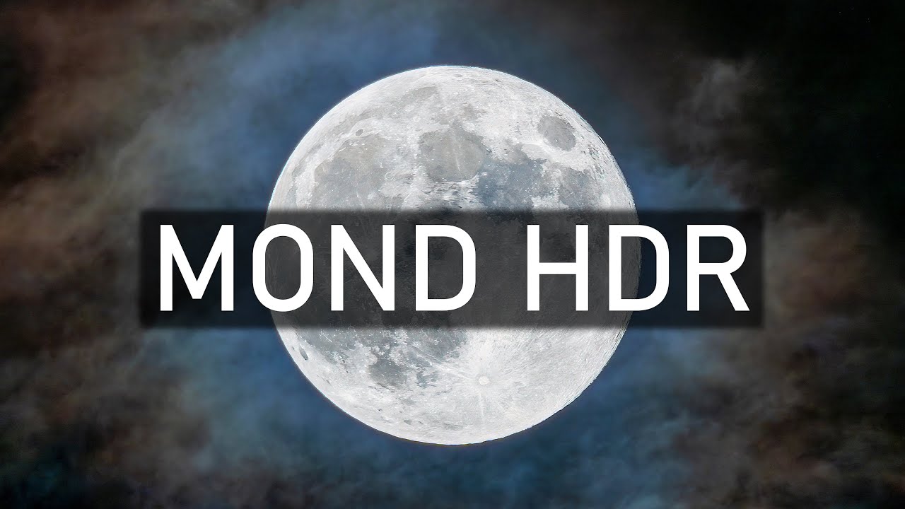 Da fallen dir die Augen raus!! MOND HDR! 😱📸 so funktioniert es!
