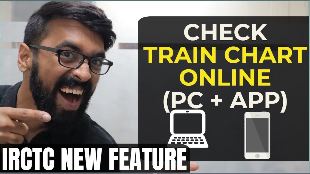 How to check train chart on IRCTC portal online? Check available seats