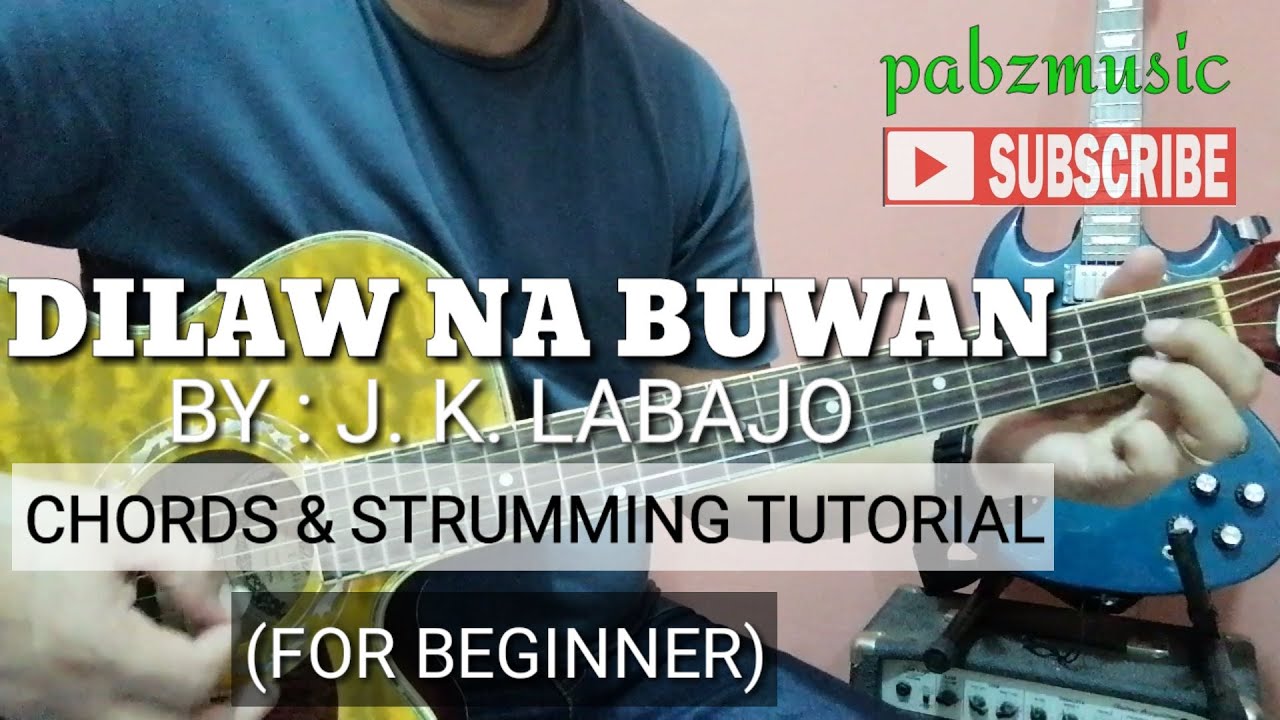 DILAW NA BUWAN - JUAN KARLOS EASY CHORDS GUITAR TUTORIAL