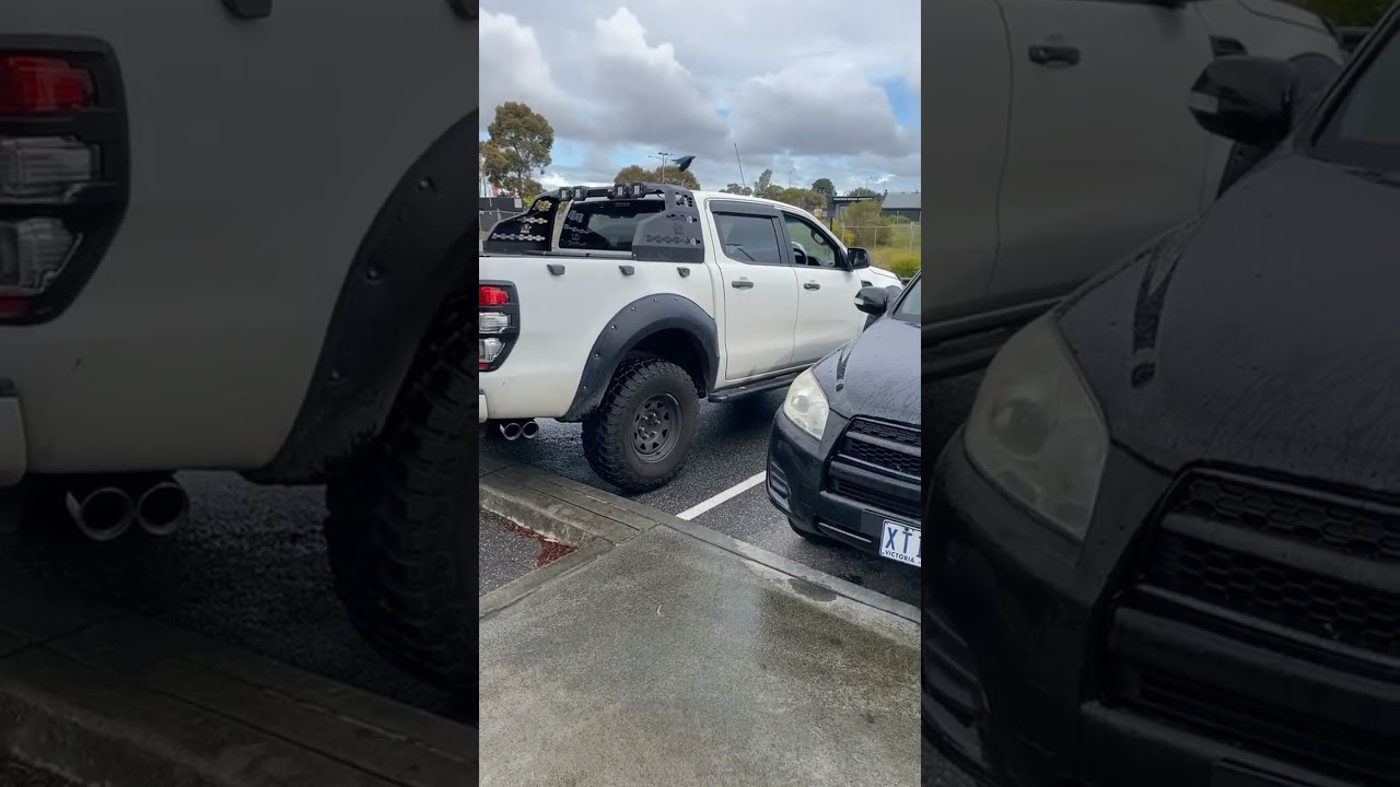 2015 Ford Ranger 3 inch mild steel straight pipe exhaust