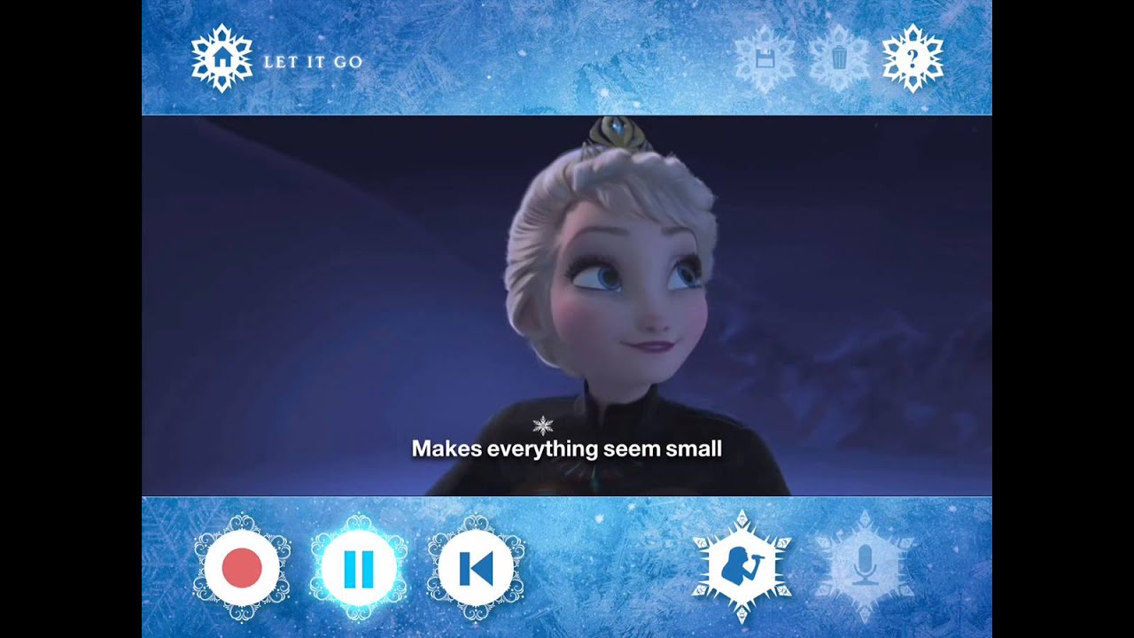 Disney - Let It Go - Karaoke