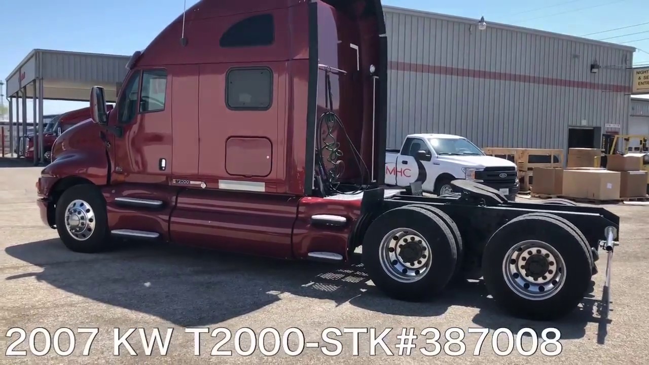 Heavy Duty 2007 Kenworth T2000  | Semi Trucks Available at MHC Kenworth - Quad Cities