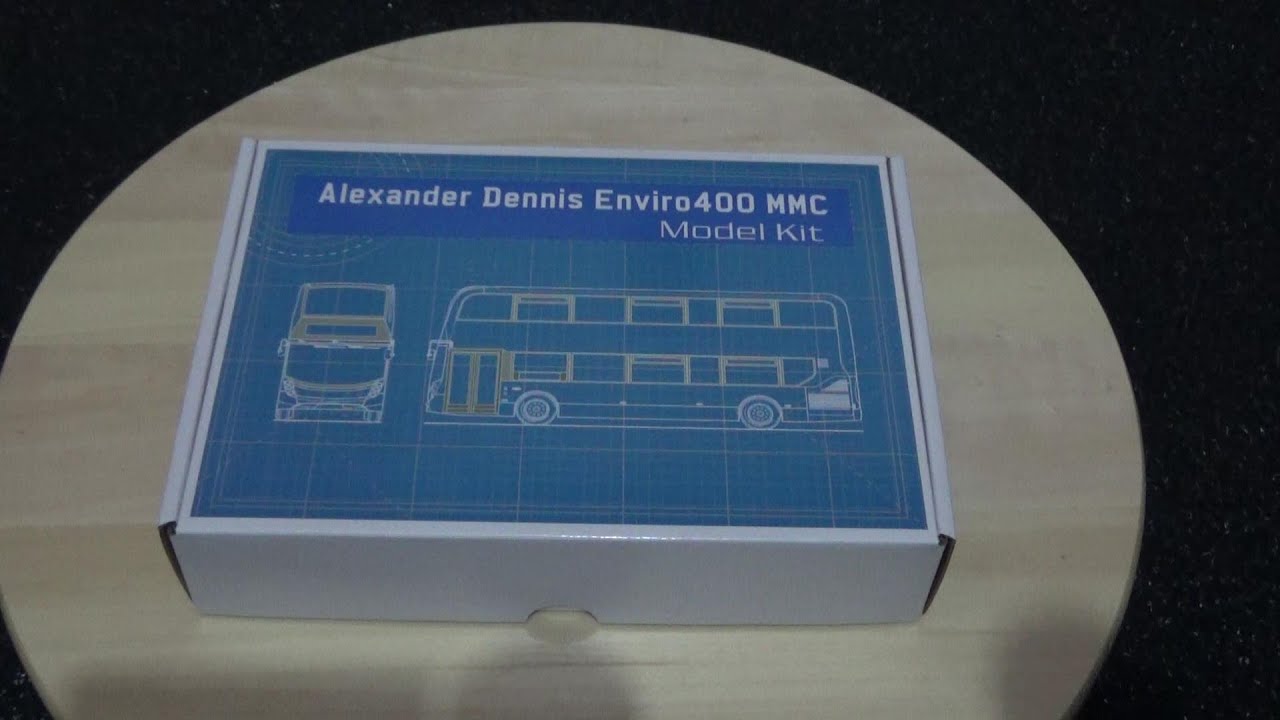 Northcord Model Company UKBUS 6517 | Alexander-Dennis Enviro 400 MMC | CKD Kit | 1:76 Scale Unboxing