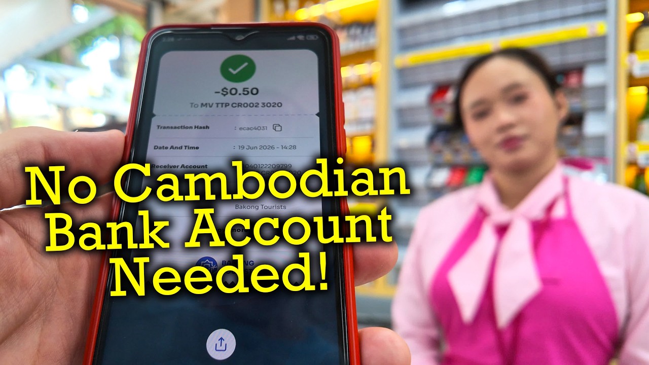 Travel Cambodia Cashless! QR Code Payments w\ Bakong Tourists App