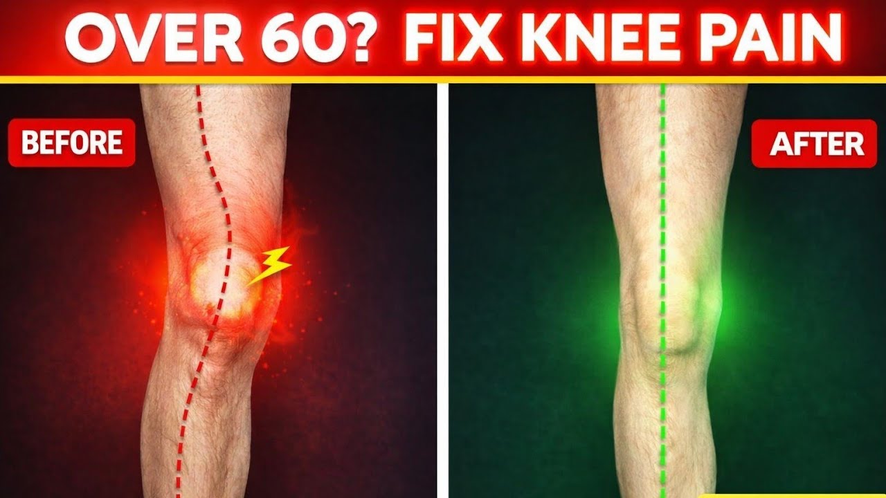 Over 60? Fix Knee Pain in 5 Minutes (Simple Daily Routine)