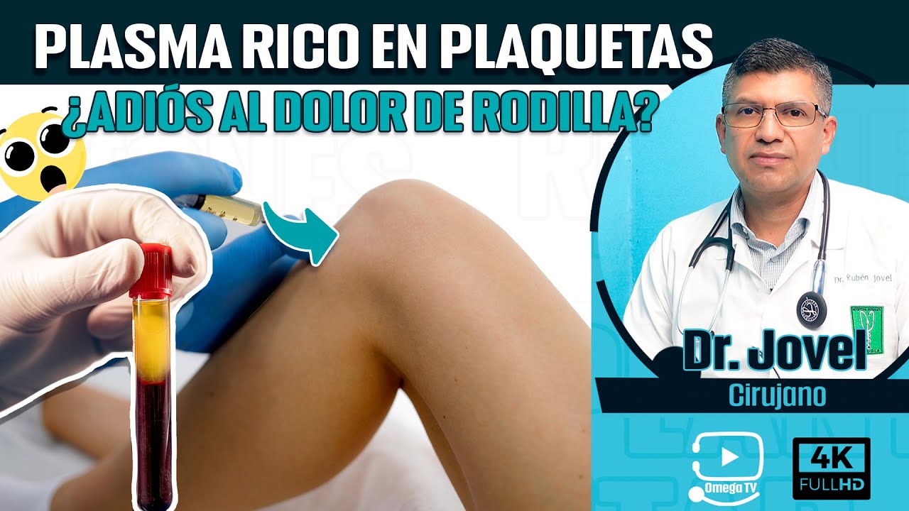 PLASMA RICO EN PLAQUETAS - ¿Qué es? ¿Beneficios? || #doctor Jovel, cirujano