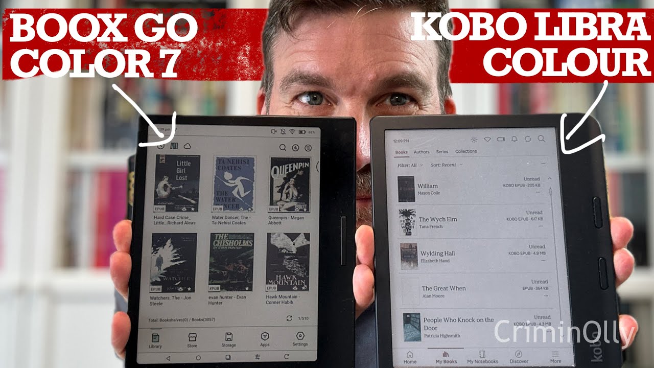 Какой вариант вам подойдёт? Kobo Libra Color или Boox Go Color 7
