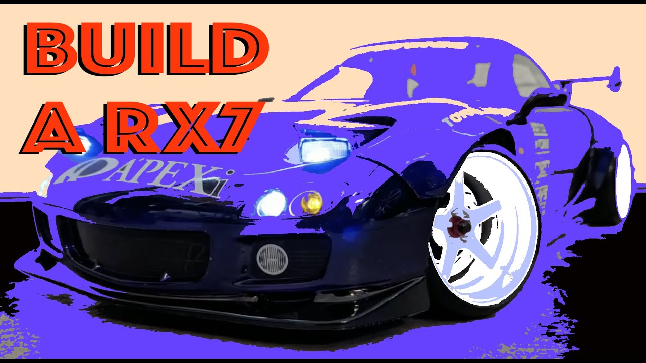 How to Build a RC DRIFT Body - Step-by-step