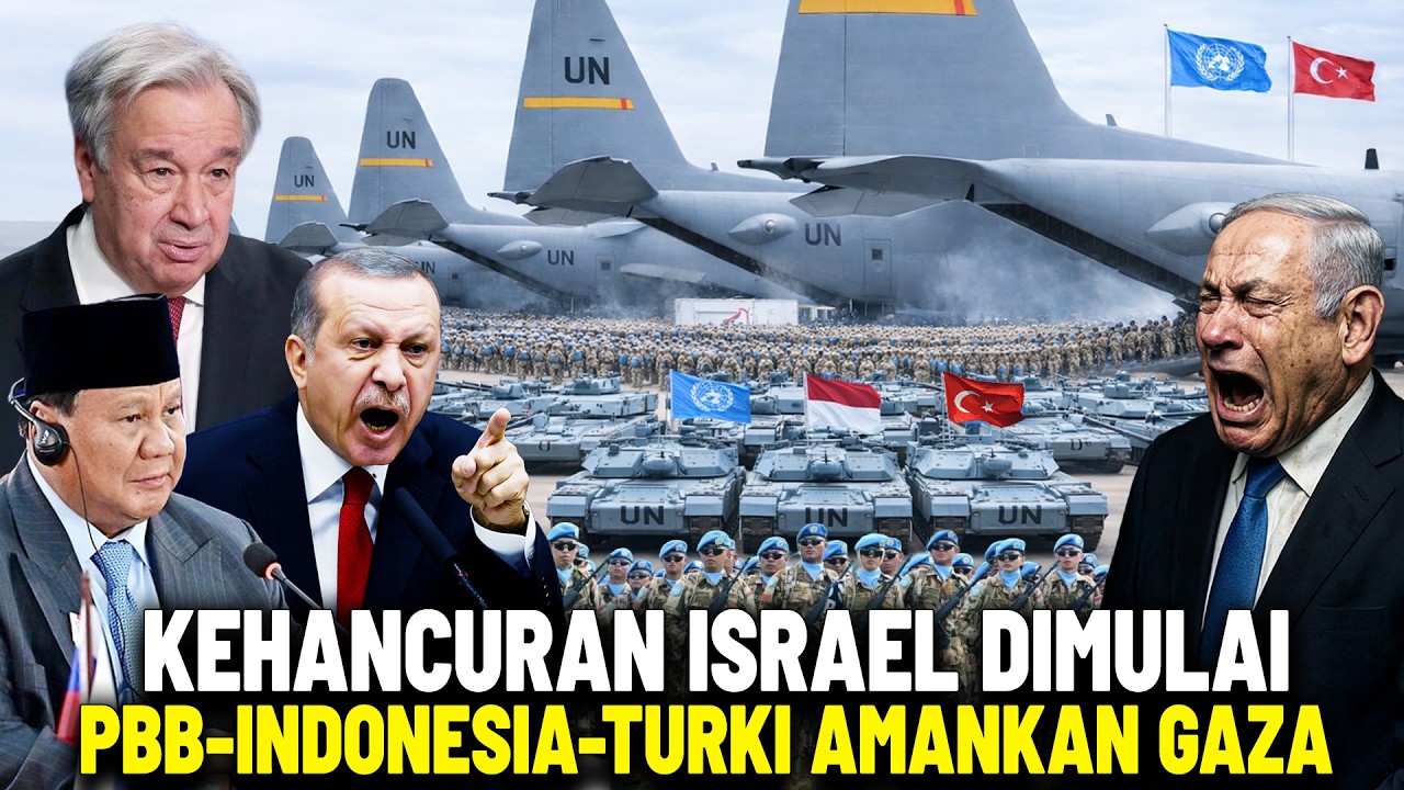 NEGARA² BOP DAN PBB KOMPAK MELAWAN ISRAEL!? Dunia Bersatu Usir Seluruh Pasukan IDF dari Gaza