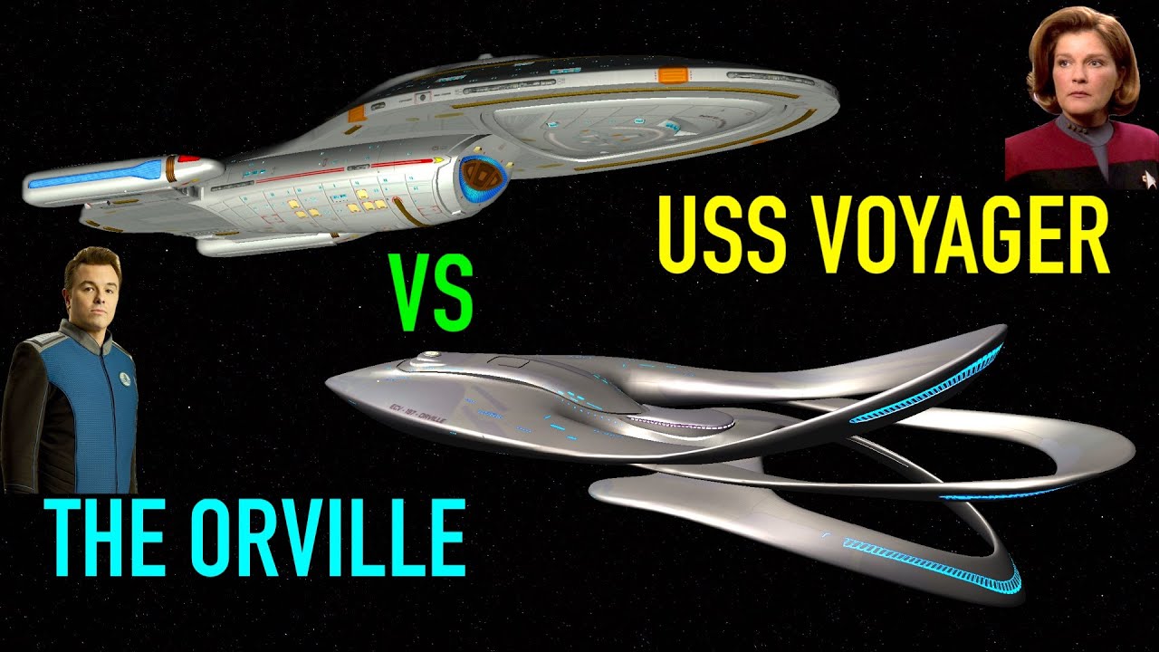 Viewer Request - The Orville VS USS Voyager - Both Ways - Star Trek Starship Battles