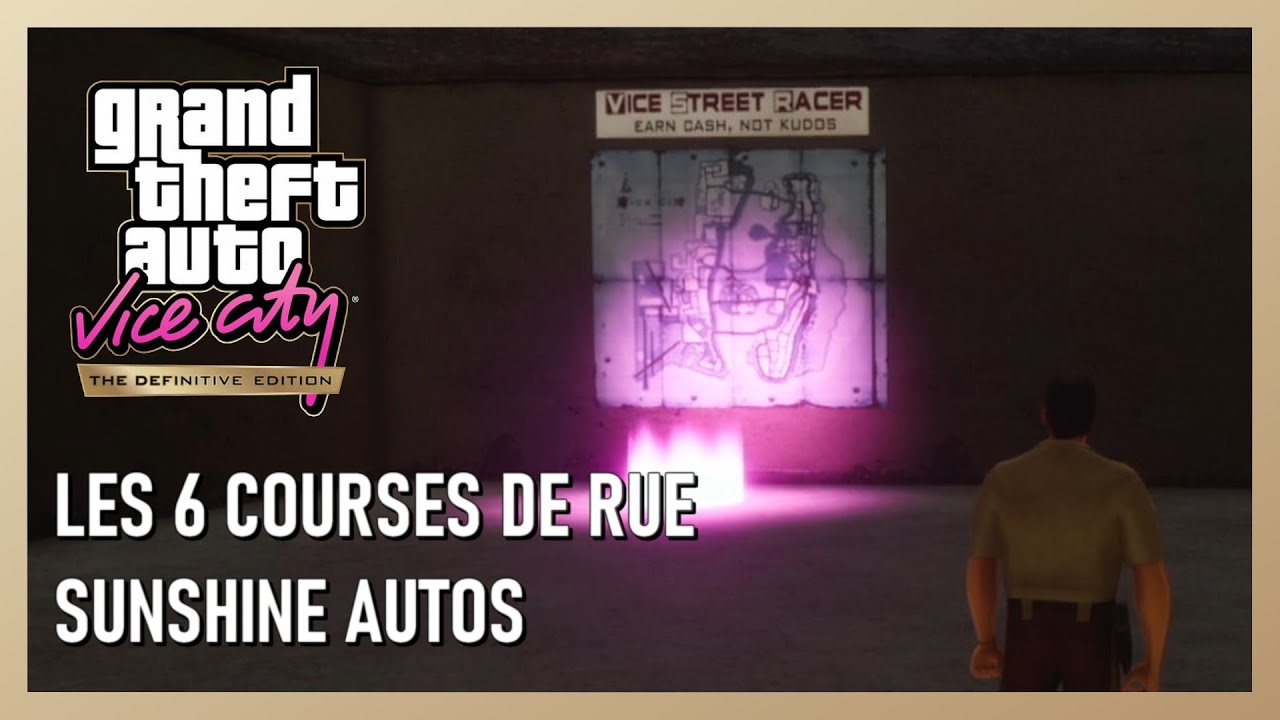 GTA Vice City - Les 6 courses de rue - Sunshine Autos