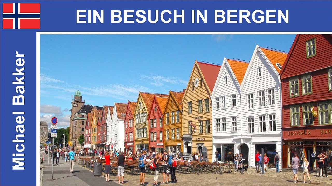 🇳🇴 Ein Besuch in BERGEN – der norwegischen Hafenstadt – Stadtrundgang – Highlights – HD