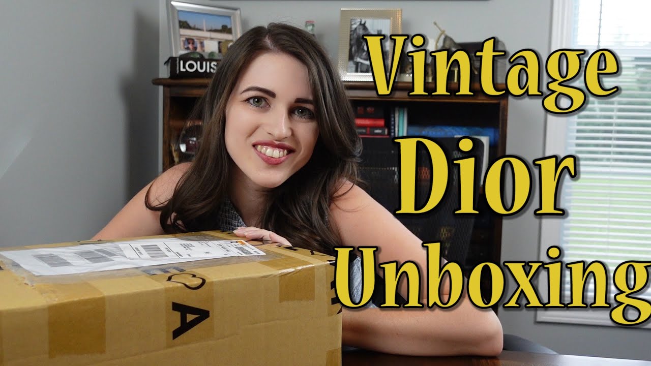 Vintage Limited Edition Dior Bag Unboxing From Amore Vintage PLUS What Fits Inside
