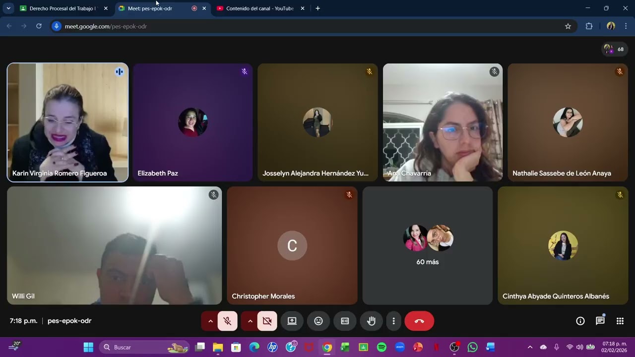 Procesal de trabajo I Clase 2 de febrero 2026