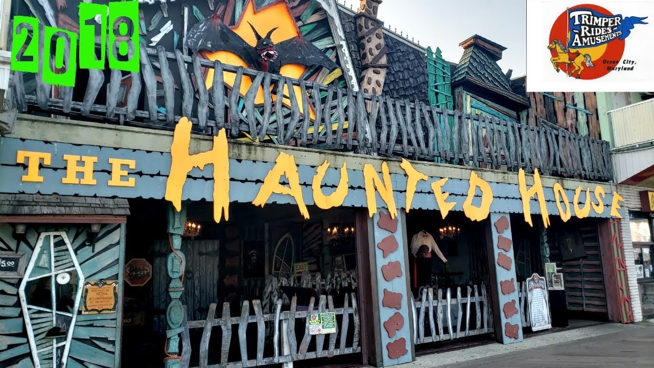 Classic Dark Ride - Trimpers Haunted House - 2018 OCMD