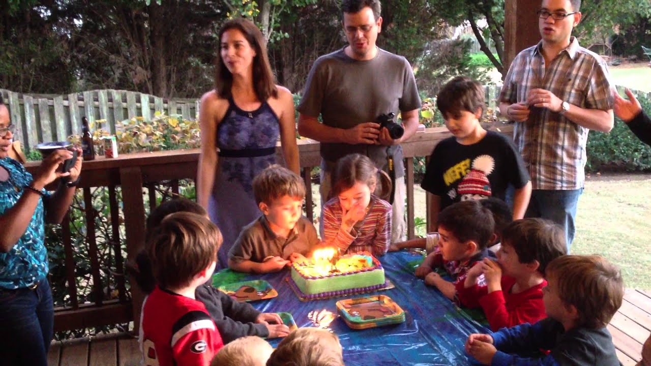 Andrew's 4th Birthday - Song