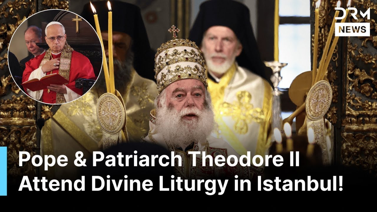 UNSEEN MOMENTS: Pope Leo Joins Patriarch Theodore II at St. George Church Divine Liturgy | AK1Z