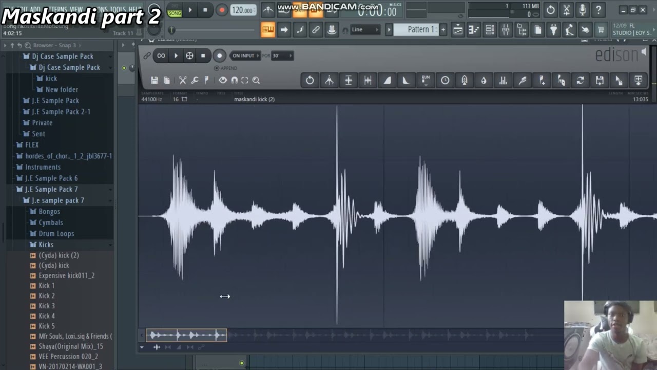MASKANDI TUTORIAL PART 2 ( Cutting Drum 