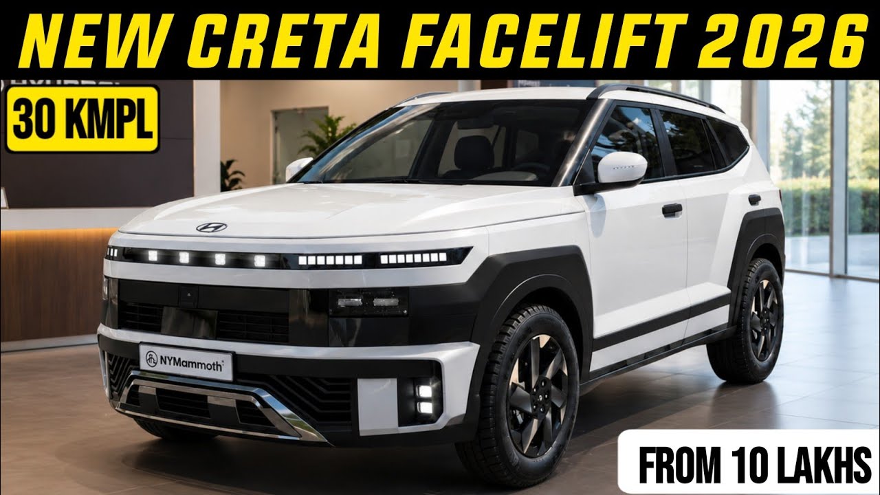 2026 UPCOMING NEW GENERATION CRETA, CRETA FACELIFT 2026 - [LOOK, POWER, MILEAGE, PRICE AND LAUNCH]